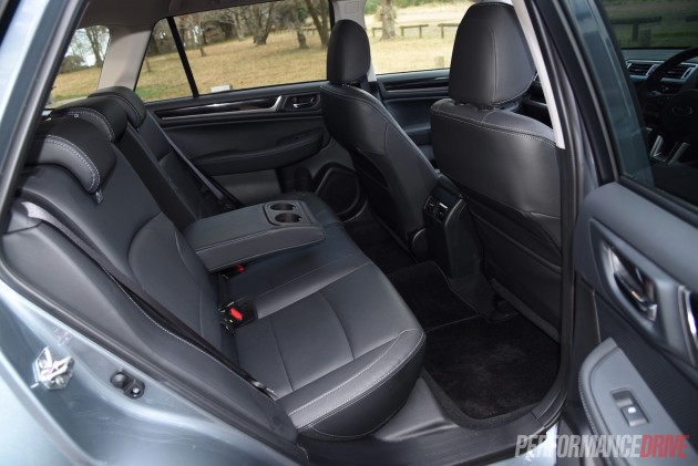 2015 Subaru Outback Premium 2.0D-rear seats