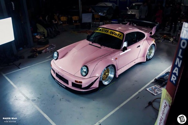 RWB Australia pink Porsche 911