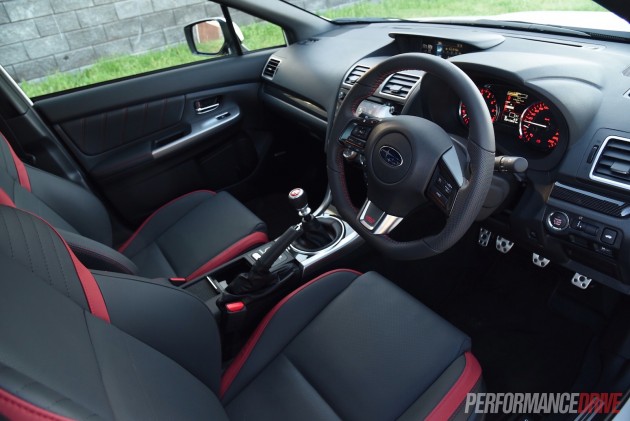 2016 Subaru WRX STI Premium-interior