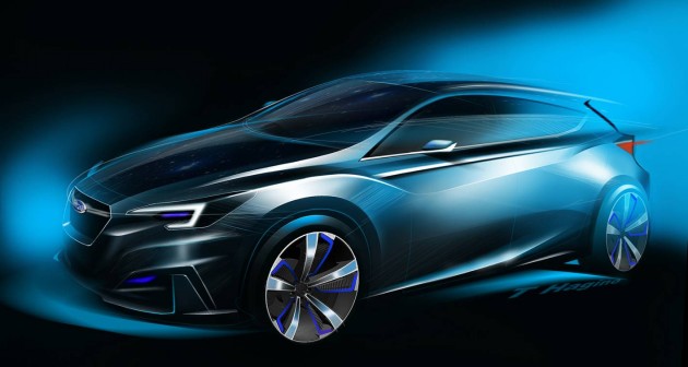 2015 Subaru Impreze five-door concept