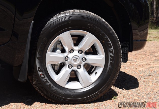 2016 Toyota LandCruiser Prado GXL-17in wheels