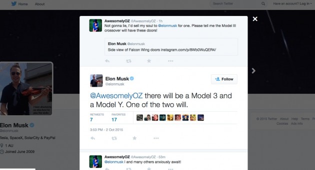 Elon Musk-Tesla Model Y