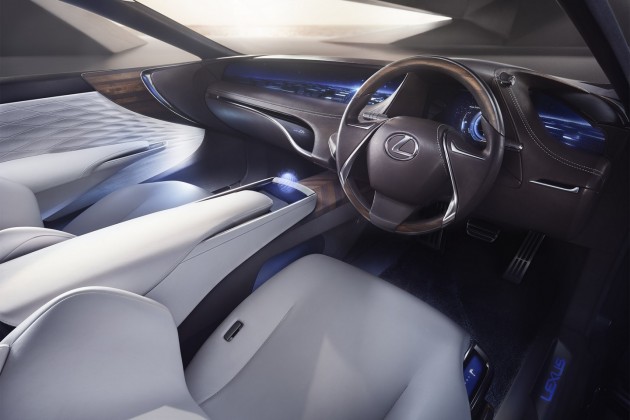 Lexus LF-FC concept-interior