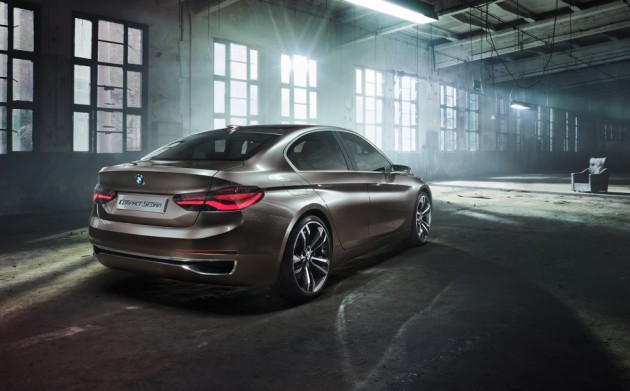 BMW Compact Sedan Concept-rear