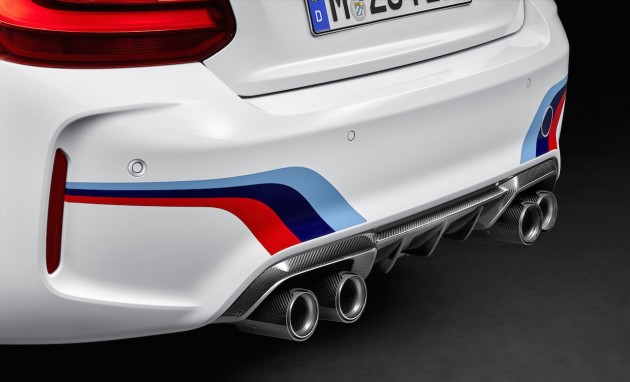 BMW M2 M Performance diffuser