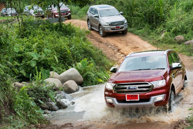top 7 seater suv Ford Everest testing