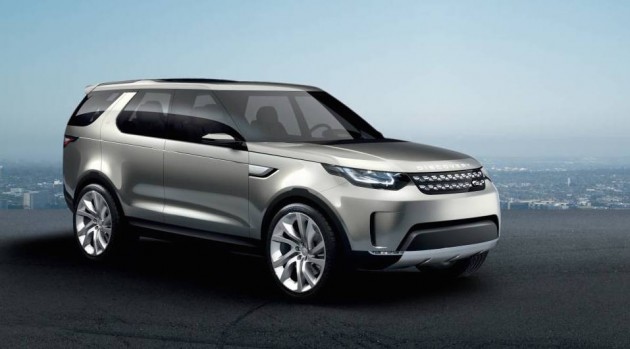 top 7 seater suv Land Rover Discovery Vision Concept