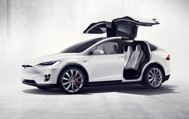 top 7 seater suv Tesla Model S Falcon doors