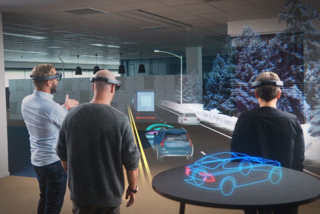 Volvo and Microsoft HoloLens-planning