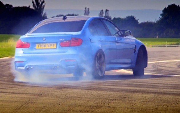 2015 BMW M3-Top Gear track