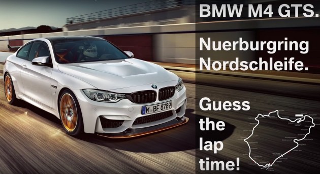 BMW M4 GTS Nurburgring