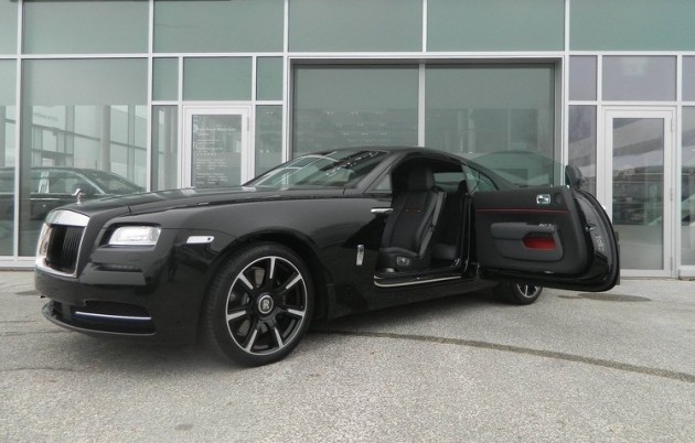 Rolls-Royce Wraith Carbon Fibre edition
