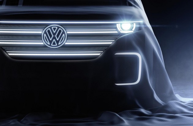 Volkswagen electric concept-2016 CES preview
