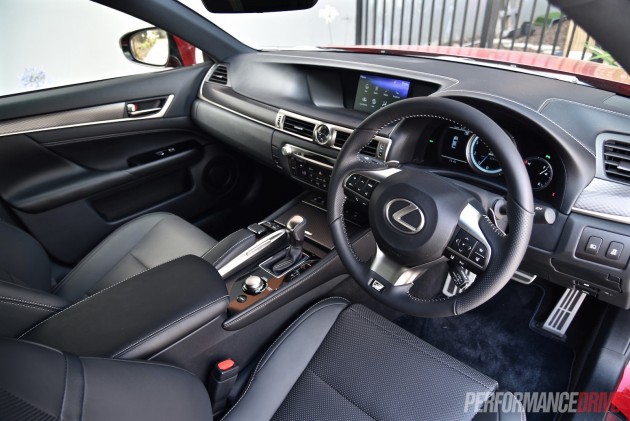 2016 Lexus GS 200t F Sport-interior