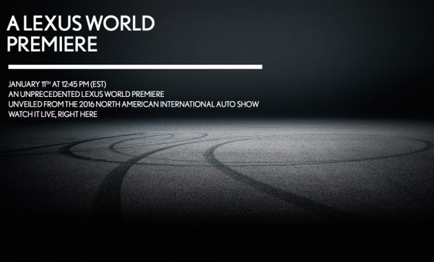 2016 Lexus LC teaser-maybe
