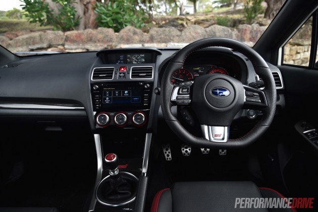 2016 Subaru WRX STI-interior