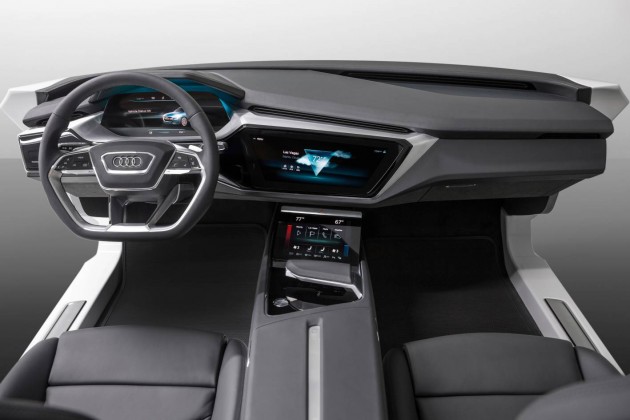 Audi dash CES 2016