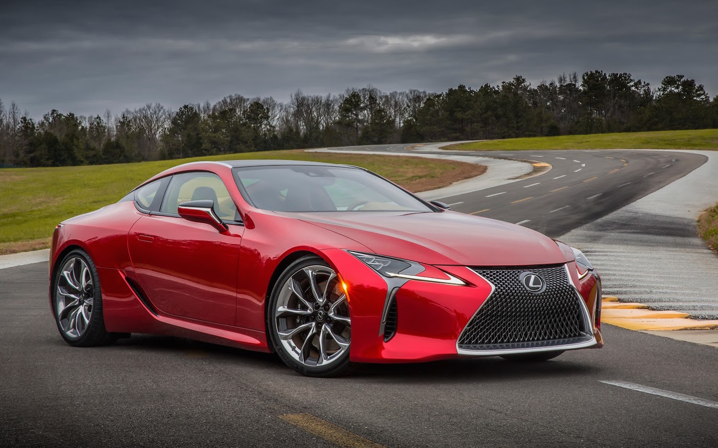 Lexus LC 500 unveiled with 10spd auto, confirmed for Australia