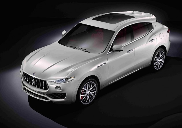 Maserati Levante-production car