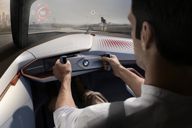 BMW VISION NEXT 100 concept-driving