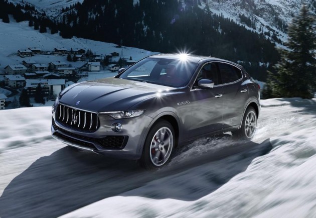 Maserati Levante-snow