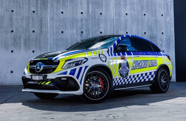 Mercedes-AMG GLE 63 AMG Coupe police car