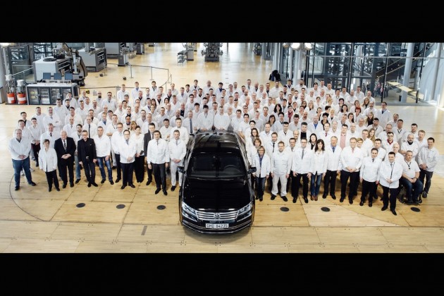 Volkswagen Phaeton production