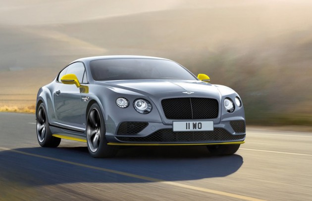 2016 Bentley Continental GT Speed Black Edition-front