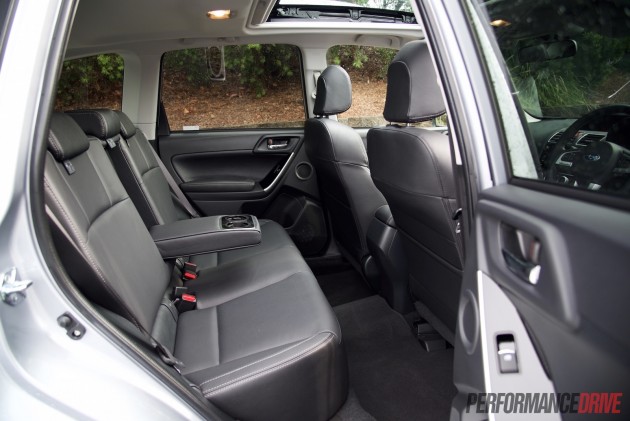 2016 Subaru Forester XT-rear seats