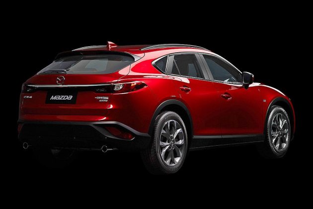 Mazda CX-4 red
