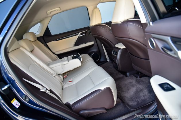 2016 Lexus RX 200t-rear seats