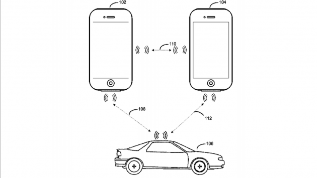 Apple car key patent