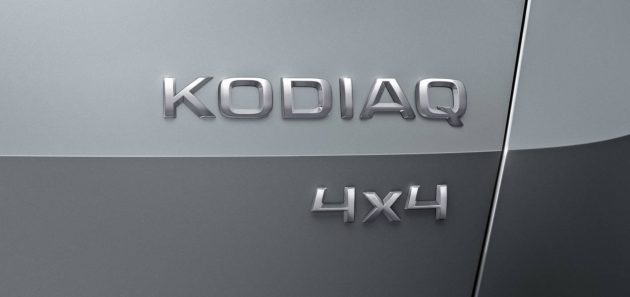 Skoda Kodiaq-badge