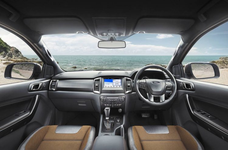 2017 Ford Ranger Wildtrak interior