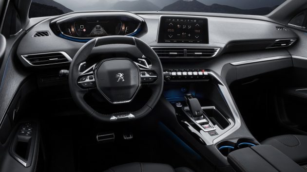 2017 Peugeot 3008 GT-interior