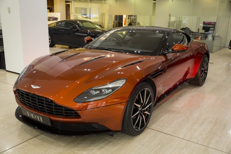 Aston Martin DB11 Sydney-showroom