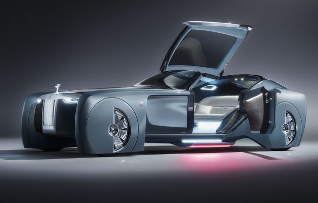 Rolls-Royce VISION NEXT 100 concept-night