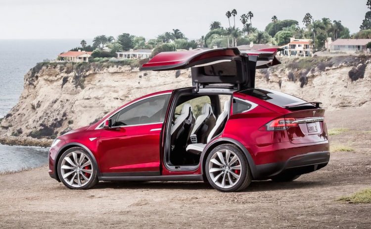 2017 Tesla Model X-doors