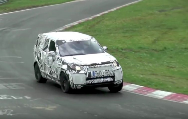 2018 Land Rover Discovery prototype