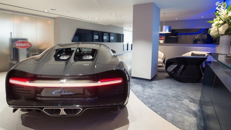 Bugatti Chiron London showroom-3