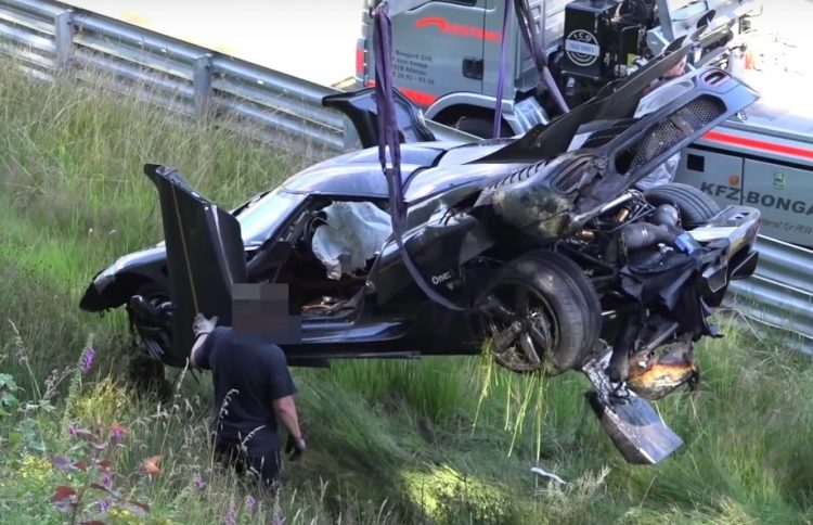 Koenigsegg Nurburgring crash