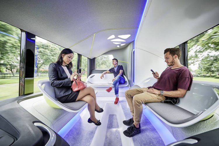 Mercedes-Benz Future Bus-interior