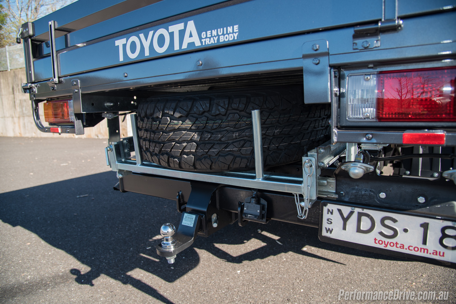 2016 Toyota LandCruiser 70spare tyre