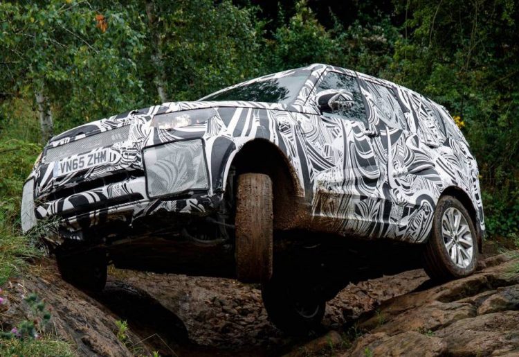 2017 Land Rover Discovery prototype