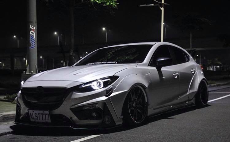 Mazda3 given crazy widebody treatment by JGTC  PerformanceDrive
