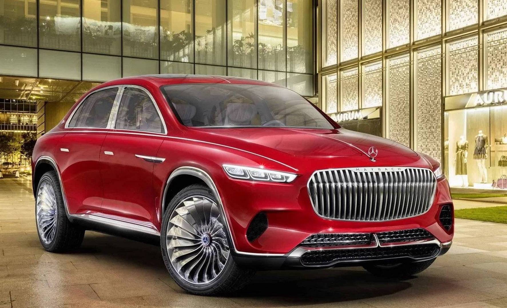 Vision MercedesMaybach Ultimate Luxury previews new SUV PerformanceDrive