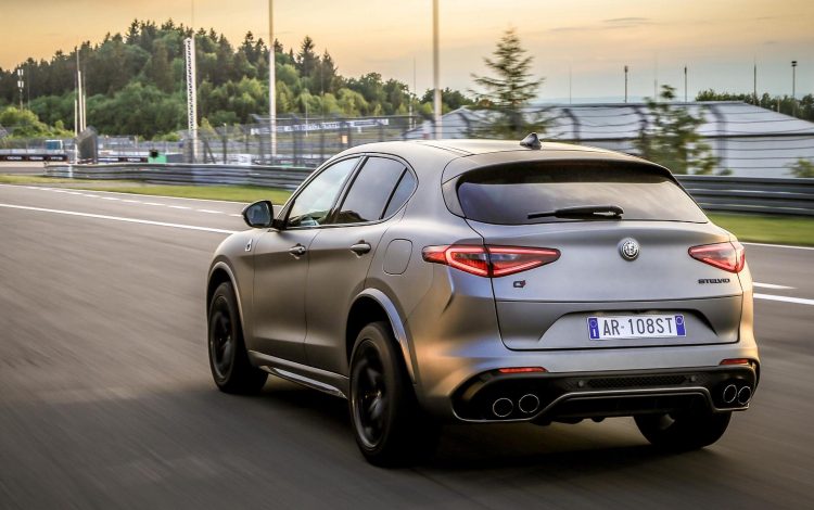 Alfa Romeo Stelvio QV NRING Edition Rear PerformanceDrive