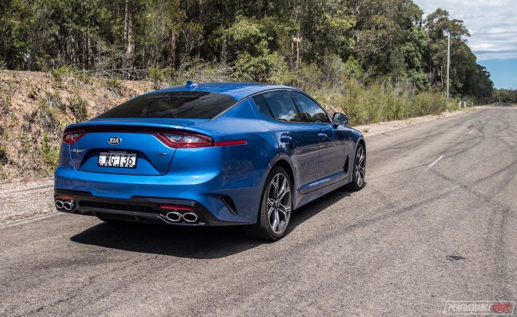 Kia Stinger Gt Tuned Blue Performancedrive