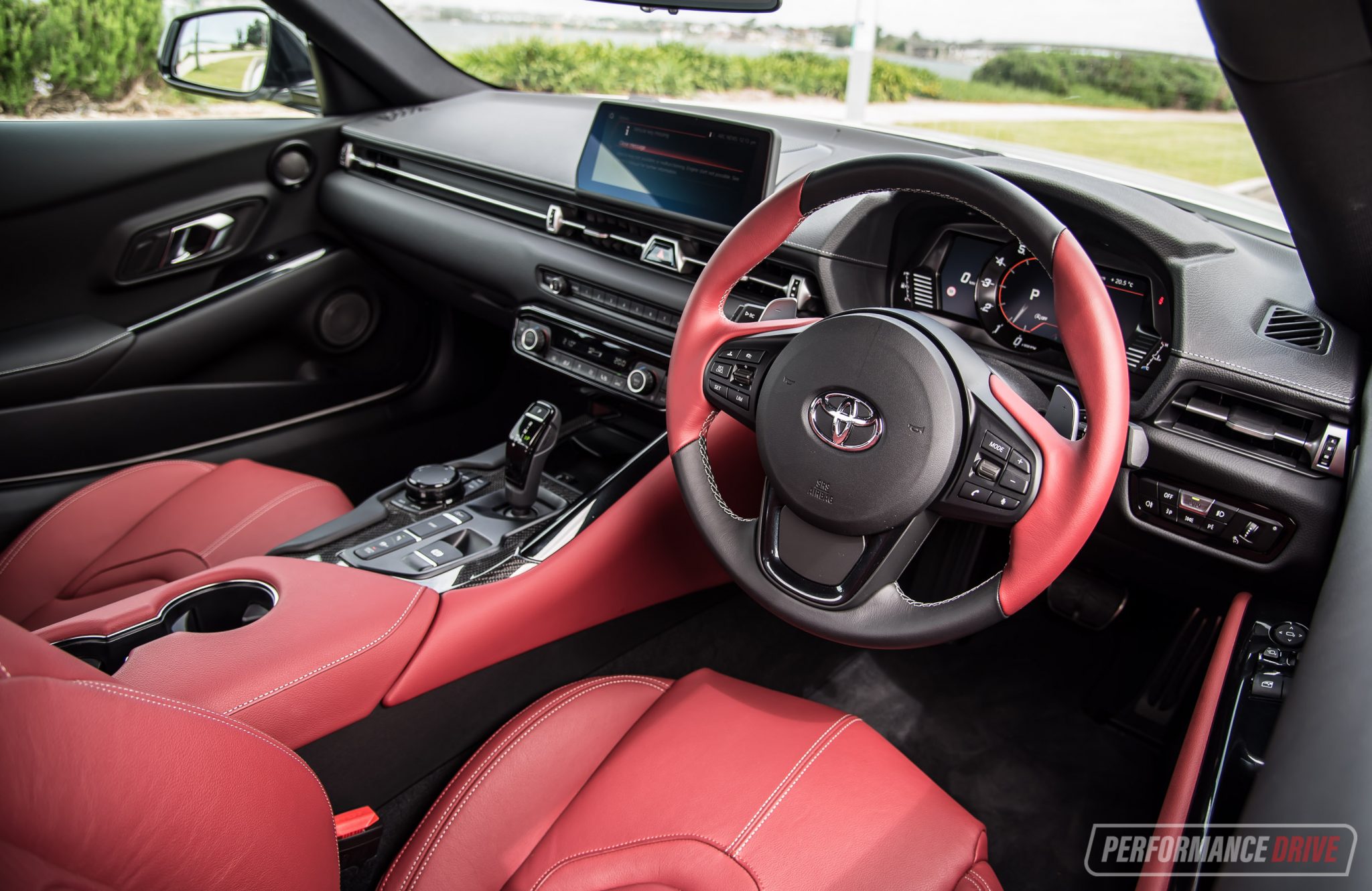 2020 Toyota Supra GTSinterior PerformanceDrive