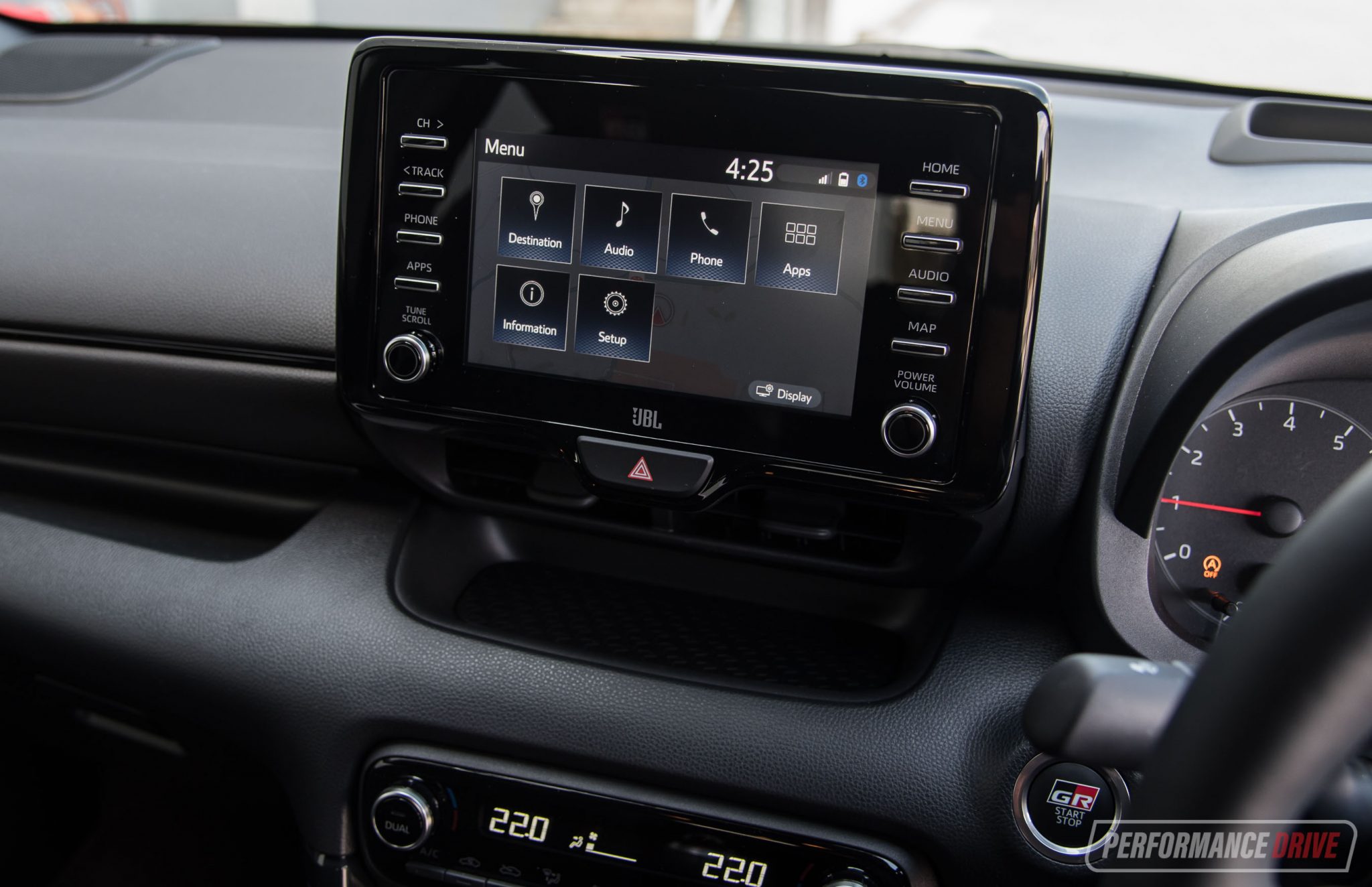 Toyota Gr Yaris Touchscreen Performancedrive